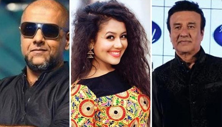 अनु मलिक, विशाल ददलानी, नेहा कक्कड़ इंडियन आइडल-10 के जज