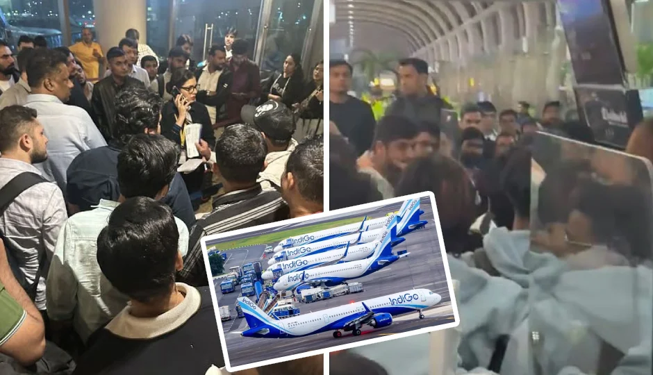 इंडिगो की 550 फ्लाइटें ठप, बड़े ऑपरेशनल संकट के बीच एयरलाइन ने जताया खेद