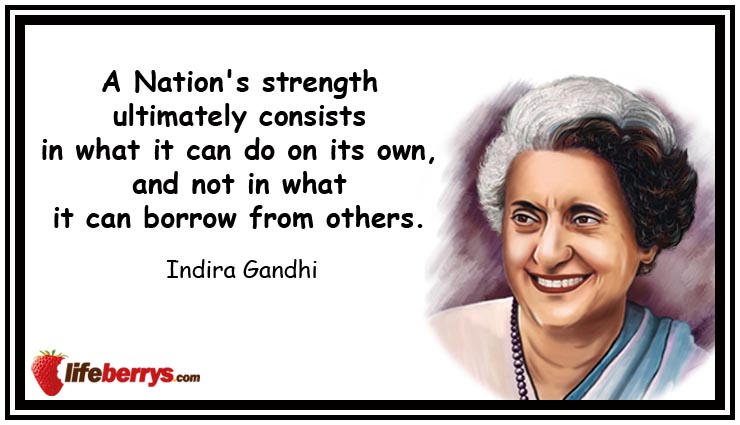 indira gandhi quotes,powerful quotes,indian leader quotes,indira gandhi