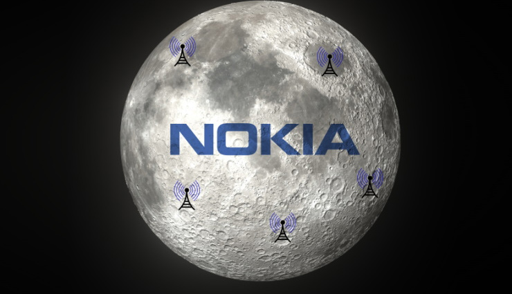 चांद पर भी चलेगा इंटरनेट, ये कंपनी देगी सुविधा nokia,nasa,moon,internet on moon,mobile network on moon,news,tech news