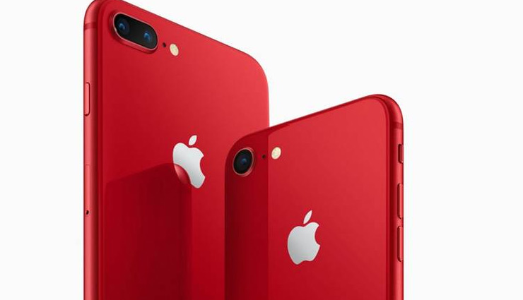 Apple Launches iPhone 8, iPhone 8 Plus in Red to Fight AIDS