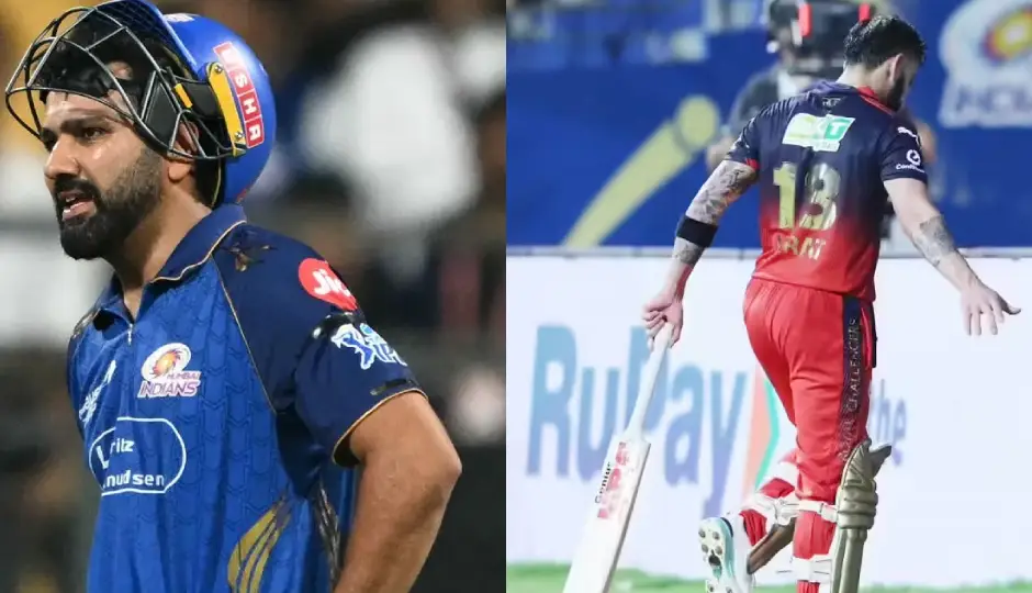 MI vs RCB: विराट कोहली और रोहित शर्मा दोनों हुए चोटिल, मैच के दौरान मैदान छोड़ना पड़ा MI vs RCB: विराट कोहली और रोहित शर्मा दोनों हुए चोटिल, मैच के दौरान मैदान छोड़ना पड़ा