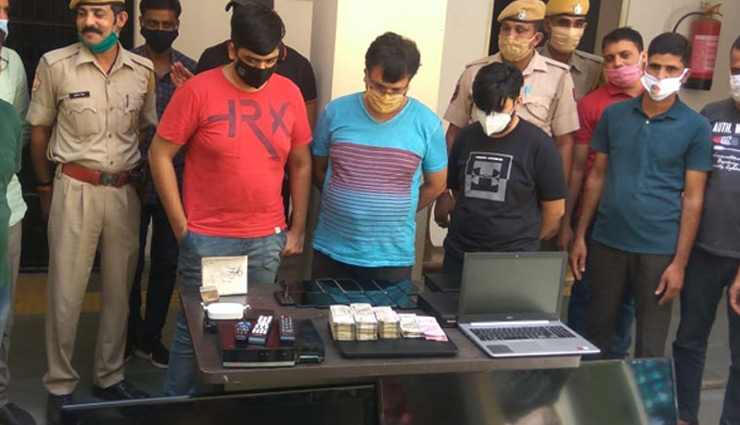 जयपुर / आईपीएल में सट्‌टेबाजी, तीन सटोरिए गिरफ्तार, 15 किलो चांदी और 8 लाख रुपए बरामद