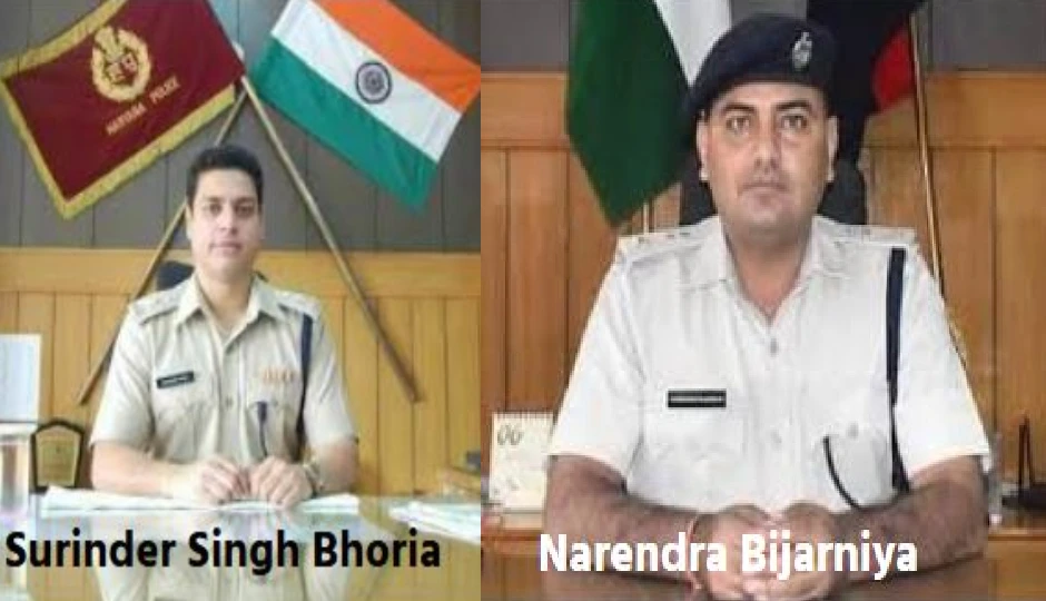हरियाणा IPS सुसाइड केस में बड़ी कार्रवाई — रोहतक SP नरेंद्र बिजारणियां को तत्काल प्रभाव से हटाया गया