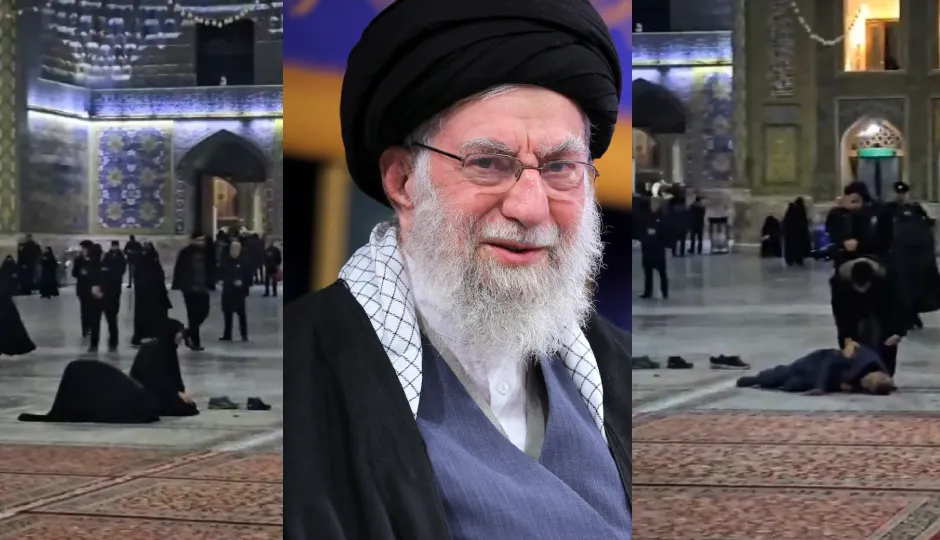 शोक में डूबा ईरान... प्रेस टीवी पर अली खामेनेई की मौत का ऐलान, इमाम रज़ा की दरगाह पर उमड़ा मातम और आंसुओं का सैलाब