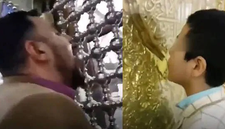 कोरोना वायरस : ईरान में चिंताजनक स्थिति, धार्मिक स्थल पर दरवाजे चाटते दिखे लोग