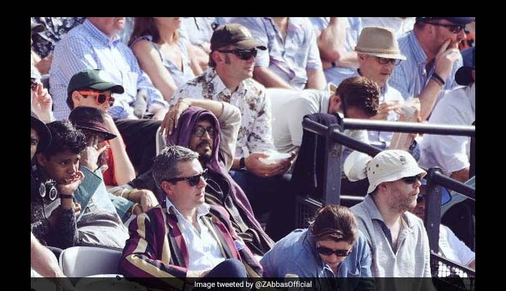 क्या इरफ़ान खान ने देखा लॉर्ड्स में क्रिकेट मैच! PHOTO वायरल 