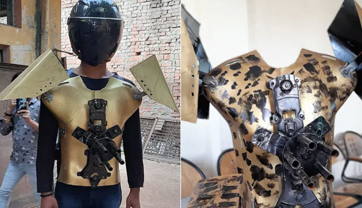 भारतीय सैनिकों के लिए  इस शख्स ने बनाया आयरन मैन सूट, ऐसे करेगा उनकी रक्षा, देखे वीडियो