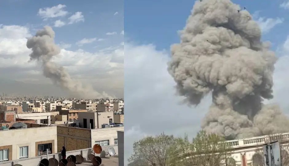 इजरायल ने ईरान पर किया बड़ा हमला, खामेनेई कार्यालय के पास दागी मिसाइलें; तेहरान में धमाकों की आवाजें गूँजी