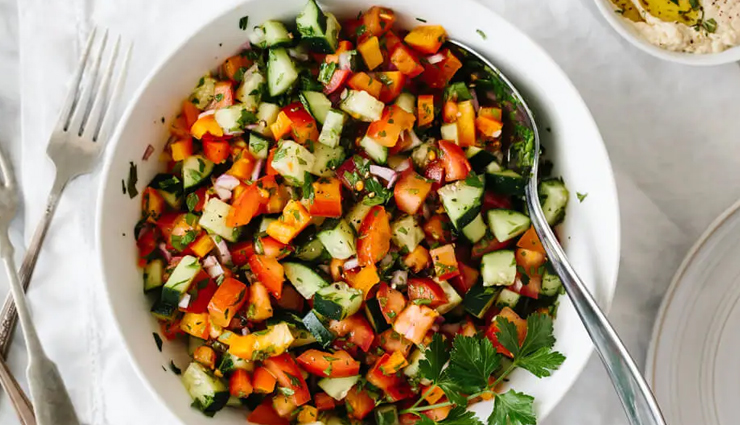 Recipe- Full of Flavors Israeli Salad
