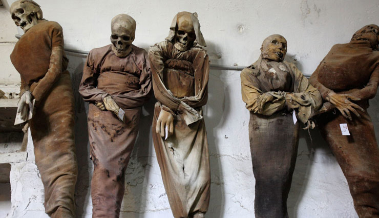 most horrifying places in the world,most sinister places of world,paranormal activities,abandoned military hospital,germany,the veijo rönkkönen sculpture park,finland,the haw par villa theme park,singapore,the church of all saints,sedlec,the capuchin catacombs,italy,the island of the dolls,mexico