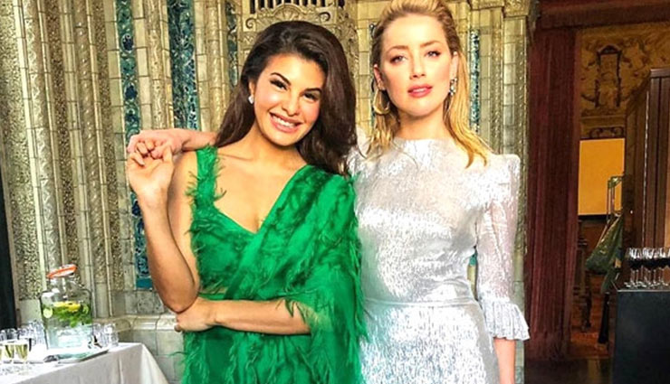 Jab Bollywood Met Hollywood! Jacqueline Fernandez enjoys fun time with ‘Aquaman’ actress Amber Heard; see pics