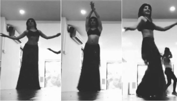 जैकलीन का बेली डांस वीडियो हुआ वायरल, अमिताभ के फिल्म की चर्चा