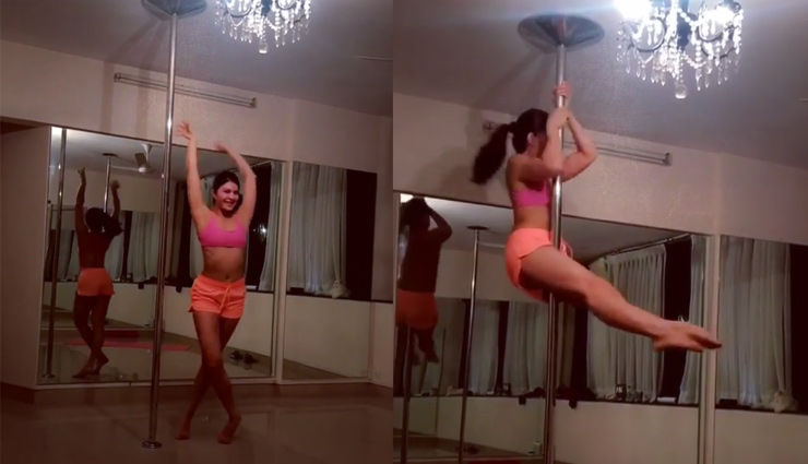 jacqueline fernandez,bollywood gossips,jacqueline fernandez pole dance