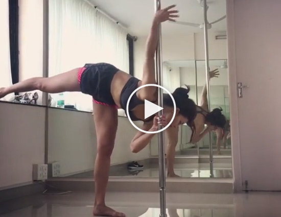 Jacqueline Fernandez Uploads Video Of Hard Work Behind a Perfect Move