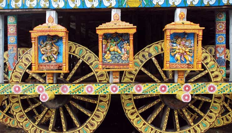 जगन्नाथ रथ यात्रा 2018 : इस पेड़ की लकड़ी से तैयार होता है भगवान जगन्नाथ का रथ, धातु का नहीं होता प्रयोग