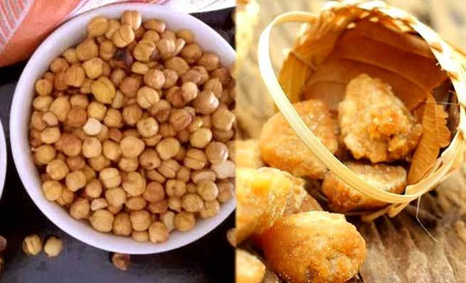 Health,Health tips,health benefits,roasted gram,chane,jaggrey