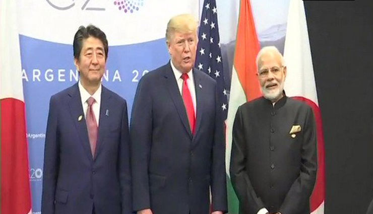 G20 समिट: पीएम मोदी ने विश्व के शीर्ष नेताओं से की बातचीत, कहा - जापान, अमेरिका, भारत मतलब 'JAI'