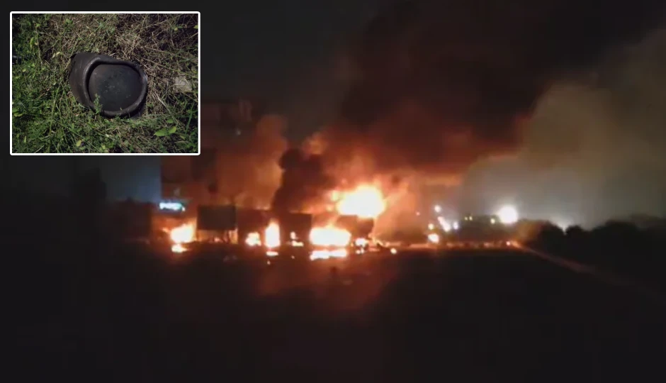 जयपुर-अजमेर हाईवे पर भयानक हादसा, गैस सिलेंडर से लदे ट्रक में आग के बाद धमाकों से मचा हड़कंप