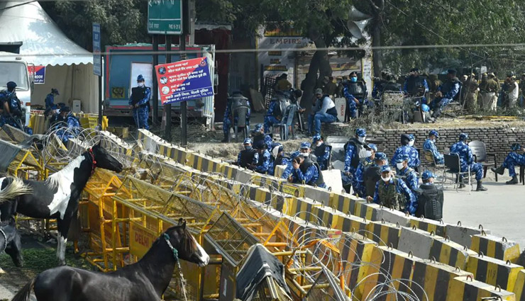 किसानों के दिल्ली-जयपुर हाईवे ब्लॉक के ऐलान के बाद एक्शन में पुलिस, 2 हजार से अधिक पुलिसकर्मी संभालेंगे मोर्चा 