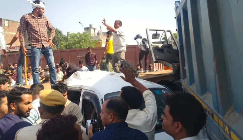 जयपुर में हुआ भीषण सड़क हादसा, बेकाबू डंपर ने एक किलोमीटर तक मचाई तबाही, 10 की मौत, कई घायल