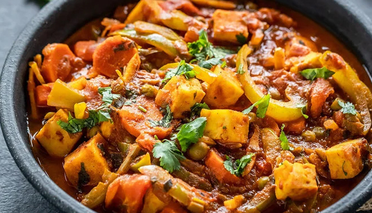 Recipe- Restaurant Style Vegetable Jalfrezi
