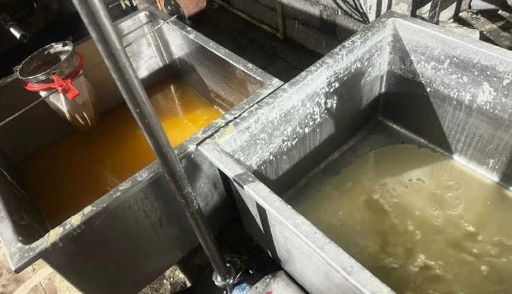 राजस्थान: जालोर में मिलावटखोरी के खिलाफ सरकार की सख्त कार्रवाई, 1000 लीटर नकली घी जब्त