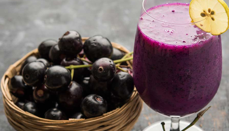 Recipe- Delicious and Healthy Jamun Sharbat