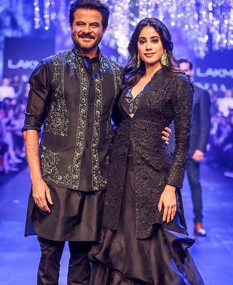 lakme fashion week 2019,janhvi kapoor,anil kapoor,ranveer singh,sridevi,fashion,fashion show