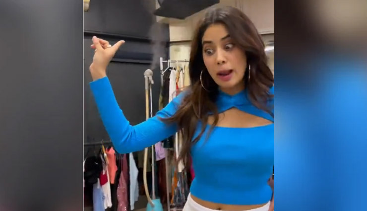 Janhvi Kapoor और मेकअप आर्ट‍िस्ट के बीच जमकर हुई तू-तू मैं-मैं, वीडियो सोशल मीडिया पर वायरल