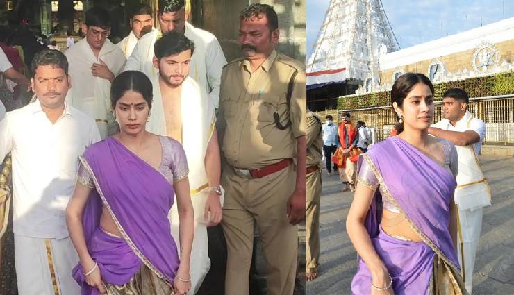 बॉयफ्रेंड के साथ तिरुमाला मंदिर पहुंचीं जाह्नवी कपूर, इधर सऊदी अरब में उमराह करती नजर आईं राखी सावंत