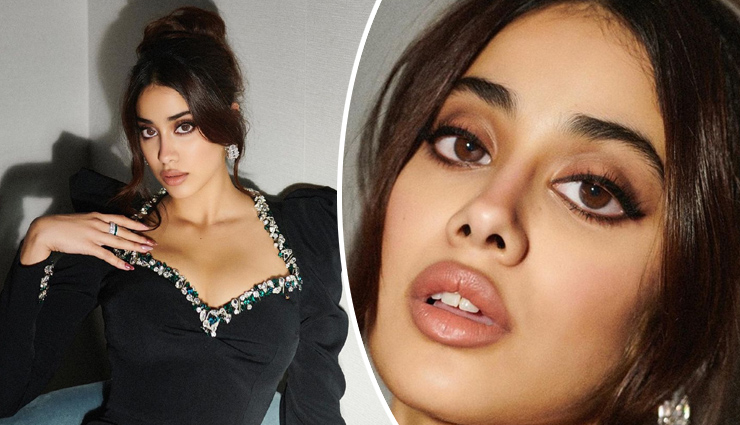 जब दांतों के बीच उंगली दबाकर जाह्नवी कपूर ने... डीप नेक ड्रेस में दिए कमाल के पोज janhvi kapoor,janhvi kapoor share photo in black dress,janhvi kapoor news in hindi,janhvi kapoor photos,bollywood news in hindi