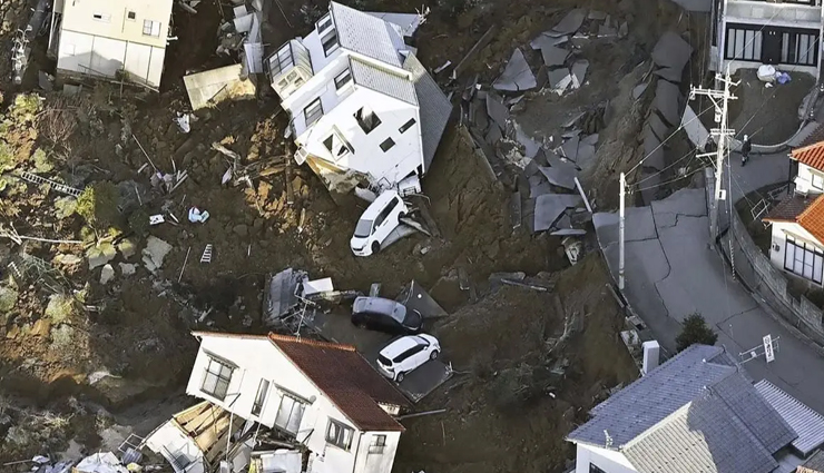 जापान: भूकंप में मरने वालों की संख्या 78, 95 हजार घरों में पानी की किल्लत