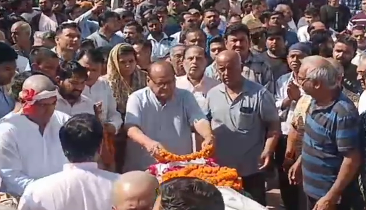 jaipur tribute,neeraj udhwani martyr,pahalgam attack,terrorist attack,tribute to martyr,jaipur political leaders,cm bhajanlal sharma statement,terrorist punishment,cowardly terrorist act.