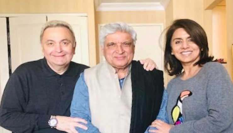 After Alia Bhatt, Javed Akhtar visits ailing Rishi Kapoor in New York