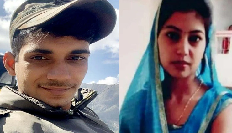 एटा: सैनिक पति की मौत के 6 दिन बाद पत्नी ने दी जान, फंदे से लटका मिला शव