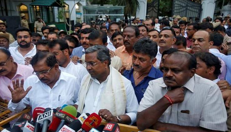 कांग्रेस के दो उपमुख्यमंत्री के प्रस्ताव पर जदएस की चुप्पी