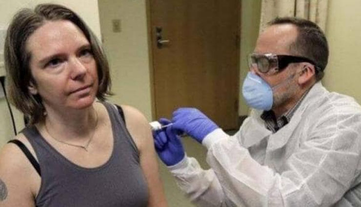 पहली बार कोरोना वायरस की वैक्सीन लगवाने वाली महिला को मिलेंगे सिर्फ इतने रुपये, कहा - मुझे लोगों की चिंता