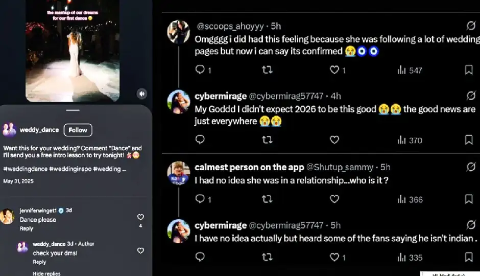 jennifer winget marriage rumours,jennifer winget second wedding,tv actress jennifer winget news,celebrity wedding rumours,jennifer winget dating news,indian tv actress updates,social media viral comment,entertainment news india,jennifer winget personal life