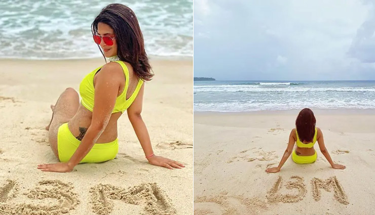 बिकिनी में जेनिफर ने बिखेरा जलवा, रेत पर लेटकर दिए एक से बढ़कर एक पोज; Photos