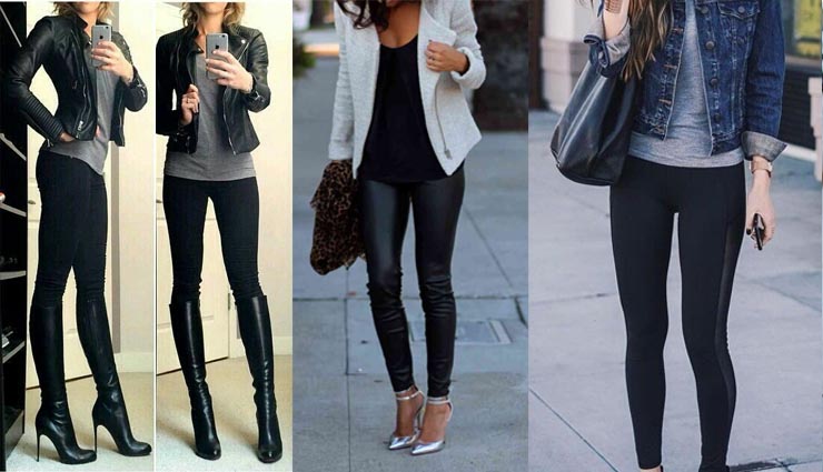 plain oversized shirt with leggings,jet black with accenting jacket & collar,edgy getup,with crop top,button up with cropped leggings