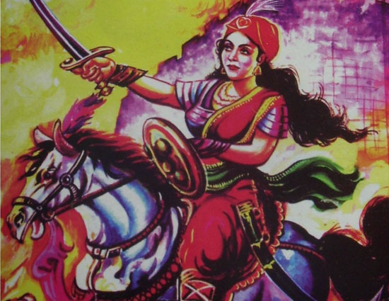 रानी लक्ष्मीबाई की हमशक्ल थी झलकारी बाई, देश प्रेम की भावना कूट-कूट कर भरी थी