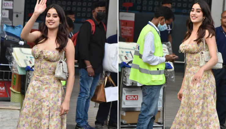 जाह्नवी कपूर ने लगाया बोल्डनेस का तड़का, टाइट रिवीलिंग ड्रेस पहनकर पहुंची एयरपोर्ट; वीडियो वायरल 