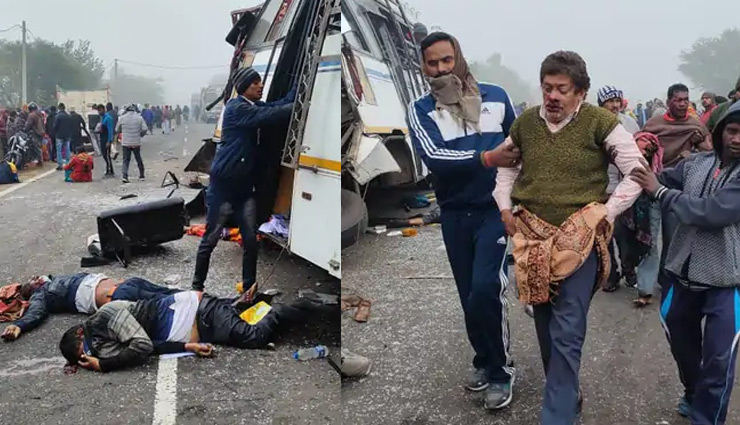 झारखंड में भीषण सड़क हादसा, LPG सिलेंडर से लदे ट्रक ने बस को मारी टक्कर, 15 की मौत jharkhand accident,jharkhand crime news,latest jharkhand news in hind,road accident news in hindi