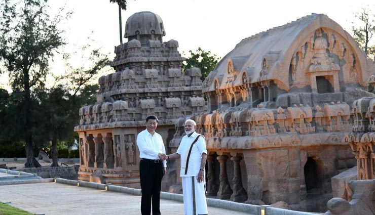 चीन के राष्ट्रपति शी जिनपिंग के साथ आप भी ले महाबलीपुरम घूमने का मजा