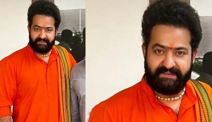 माथे पर तिलक, गले में माला... RRR की सफलता के बाद Jr NTR ने ली हनुमान दीक्षा, 21 दिन रहेंगे नंगे पैर, खाएंगे सात्विक भोजन