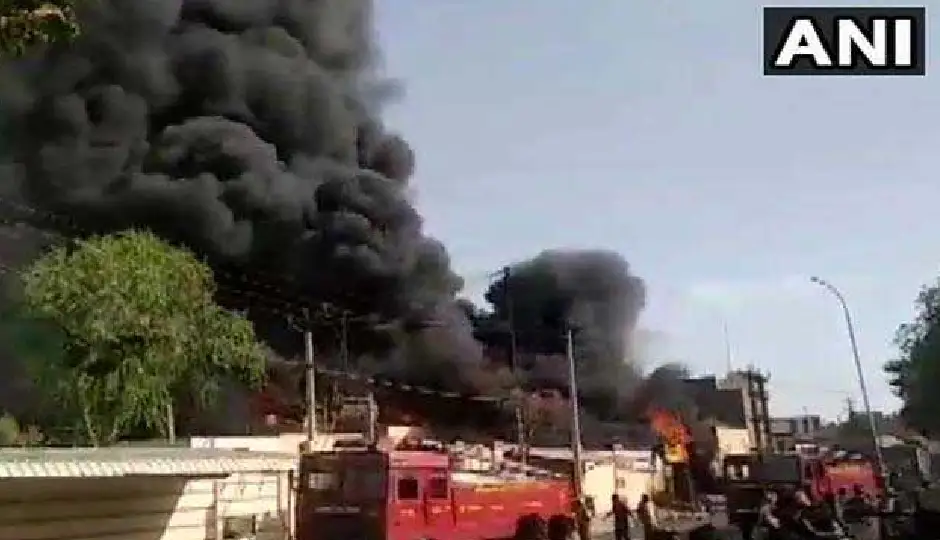 जोधपुर केमिकल फैक्ट्री में आग के दौरान बड़ा धमाका, 14 दमकलकर्मी घायल; 8 की हालत गंभीर