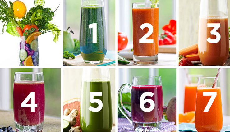 सप्ताह के सातों दिनों करें इन जूस का सेवन, मिलेगी रोगप्रतिरोधक क्षमता को मजबूती