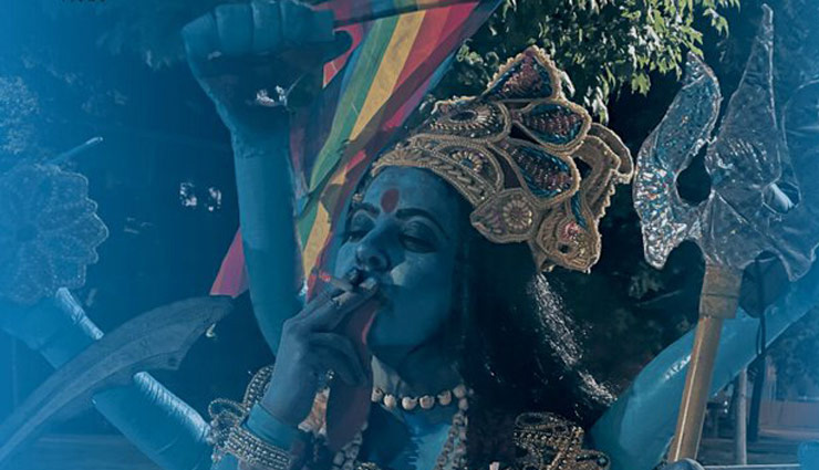 leena manimekalai,leena manimekalai poster,kali poster,shiva parvati