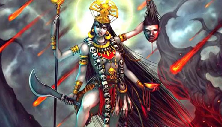 नवरात्रि स्पेशल : आज का दिन समर्पित है माँ कालरात्रि को, जानें उनके स्वरुप के बारे में 